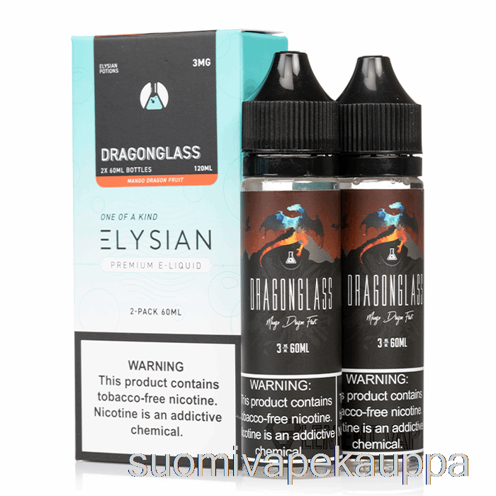 Vape Netistä Dragonglass - Elysian Labs - 120ml 3mg